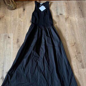 Pistola NWT Black Faye Midi Dress Size S